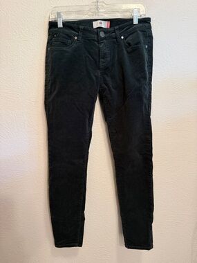 ✅✅✅BOGOHO✅✅✅CAbi Dark Green Corduroy Slim Pants-4